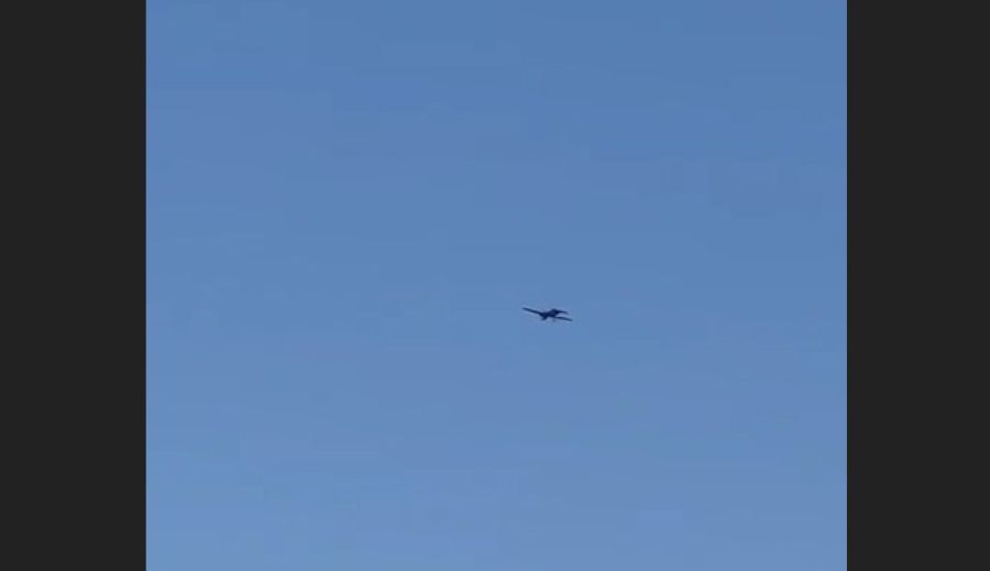 дрон над Москвой